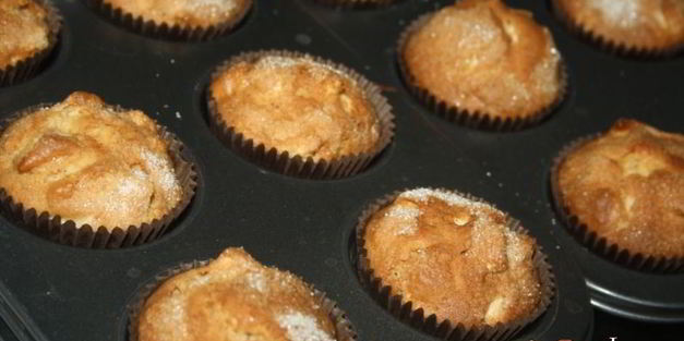 яблочно-медовые маффины