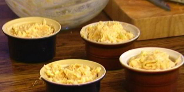 яблочно-сырные маффины с корицей