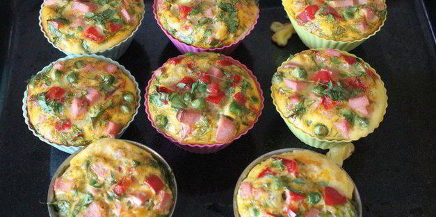 закусочные яичные маффины