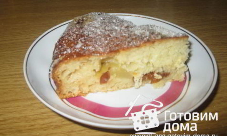 Рецепт манник с яблоками