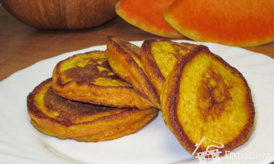 Рецепт ароматные тыквенные оладушки