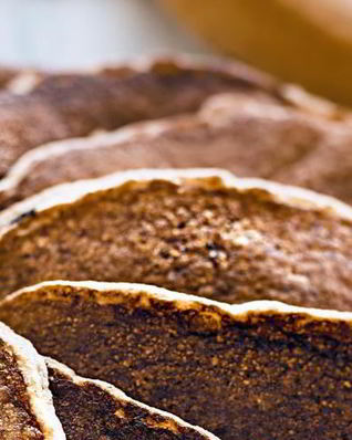 Банановые оладьи с геркулесом