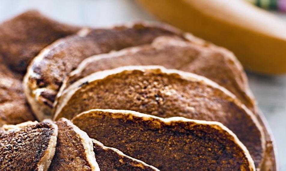 Рецепт банановые оладьи с геркулесом