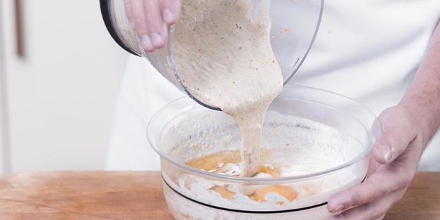 банановые оладьи с геркулесом