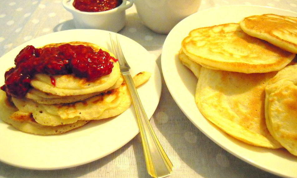 Рецепт быстрые оладьи на кефире