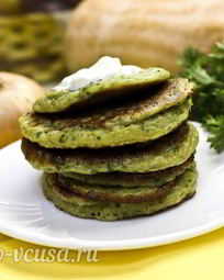 Оладьи из кабачков