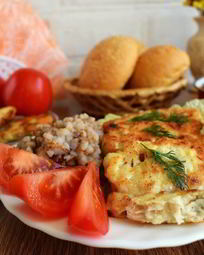 Оладьи из муки