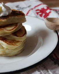 Оладьи на сметане