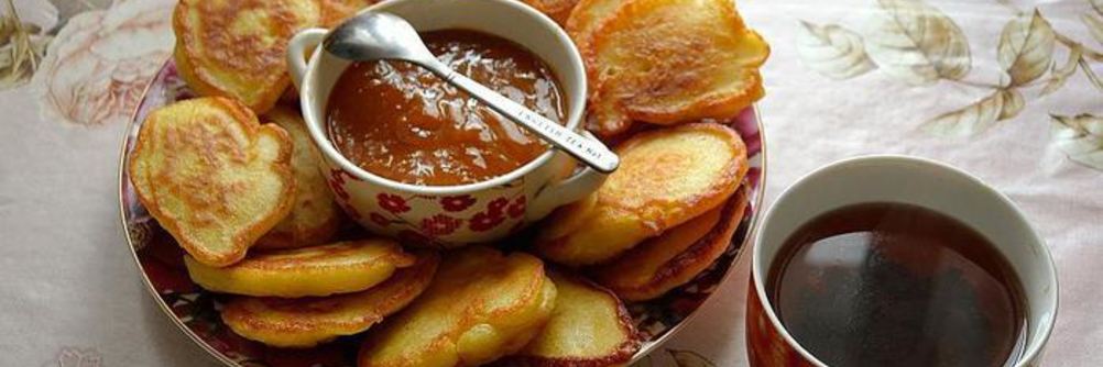 Дрожжевые оладьи