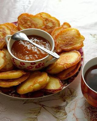 Дрожжевые оладьи