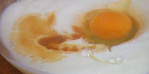 фруктовые оладьи на кефире