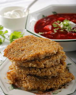 Гречневые оладушки