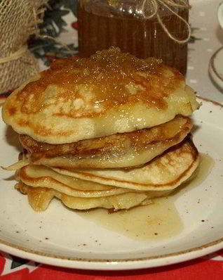 Имбирно-грушевые оладушки