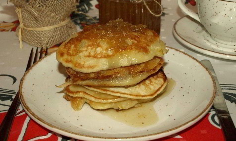 Рецепт имбирно-грушевые оладушки