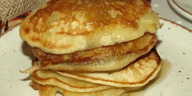 имбирно-грушевые оладушки