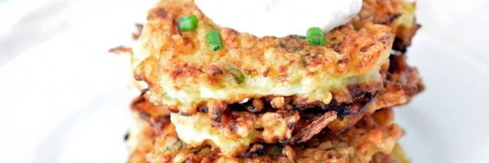 Кабачковые оладушки