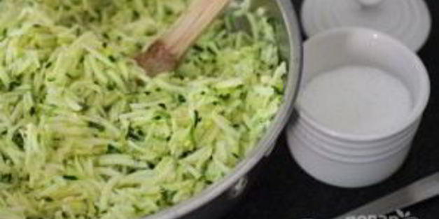 кабачковые оладьи минутка