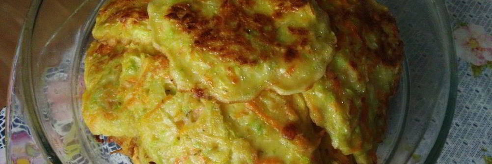 Кабачковые оладьи