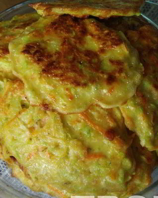 Кабачковые оладьи