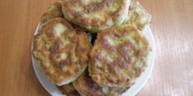 капустные оладушки на кефире