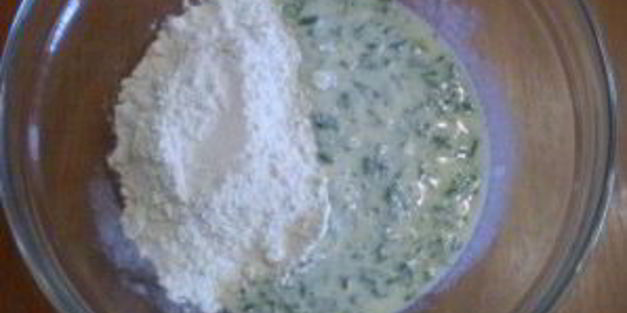 капустные оладушки на кефире