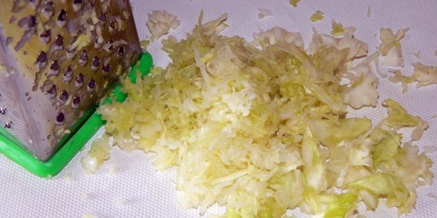 капустные оладьи из капусты