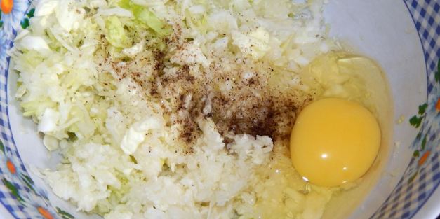 капустные оладьи из капусты