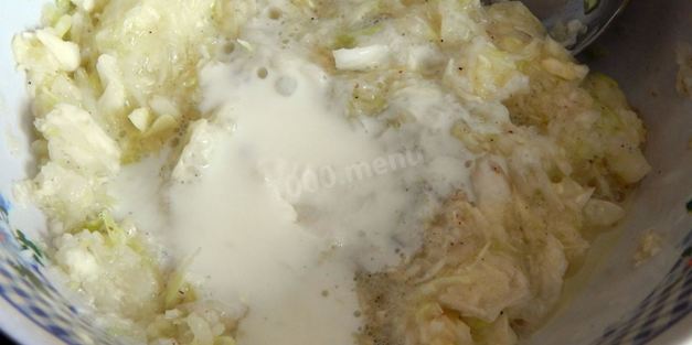 капустные оладьи из капусты