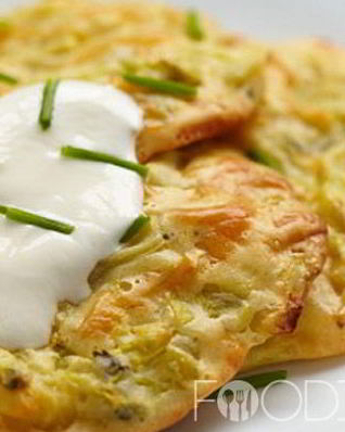 Капустные оладьи