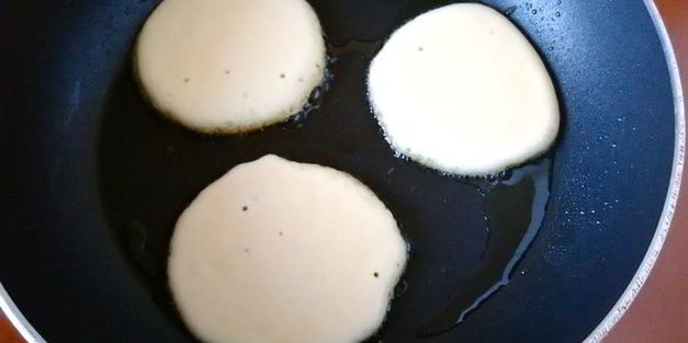 кукурузные оладьи