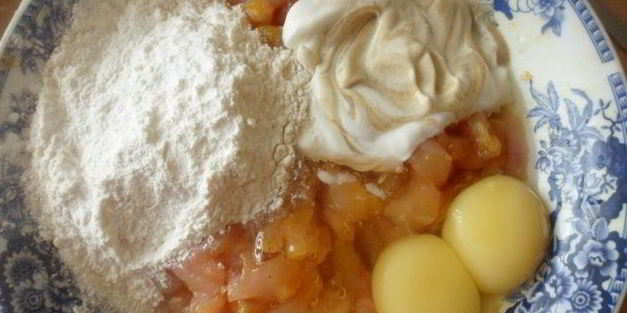 куриные оладушки с перчинкой