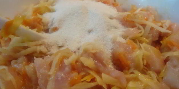 куриные оладушки