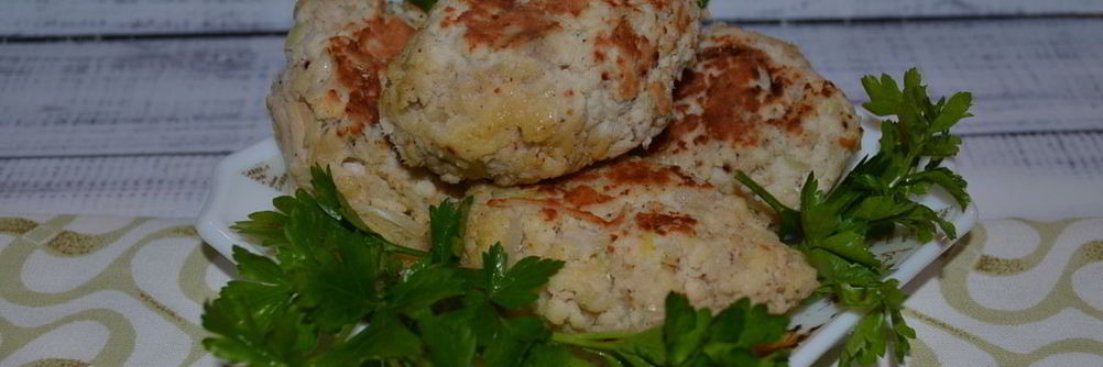 Куриные оладьи