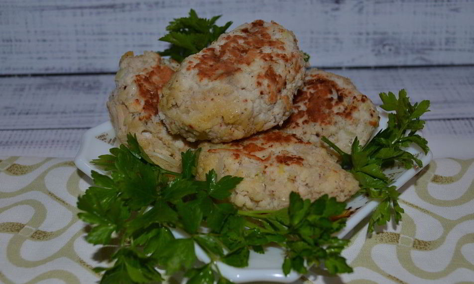 Рецепт куриные оладьи