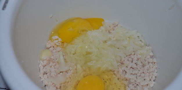 куриные оладьи