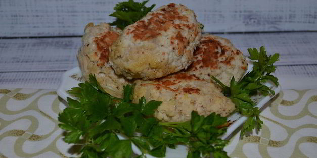 куриные оладьи