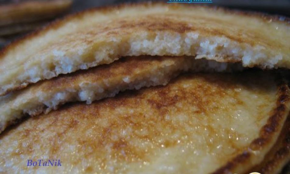 Рецепт манно-овсяные оладьи