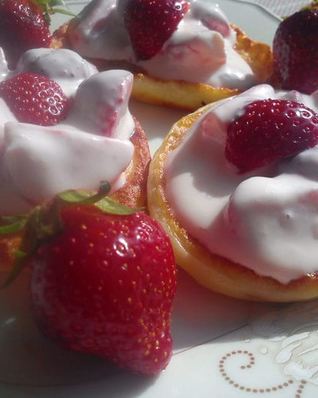 Оладушки из домашнего творога