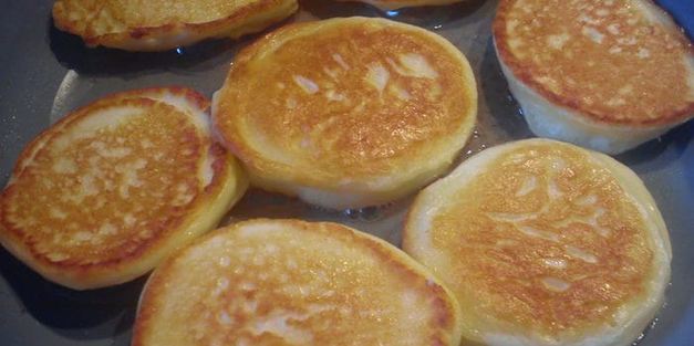 оладушки из домашнего творога