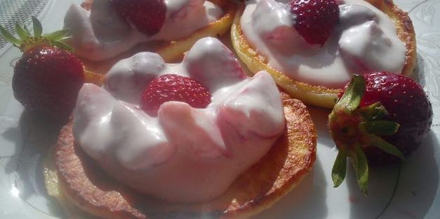 оладушки из домашнего творога