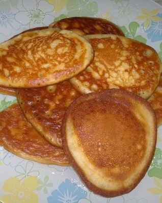 Оладушки из ряженки