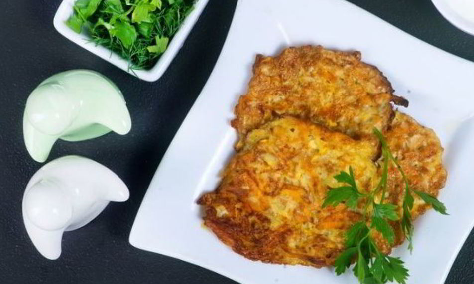 Рецепт оладьи диетические из кабачков