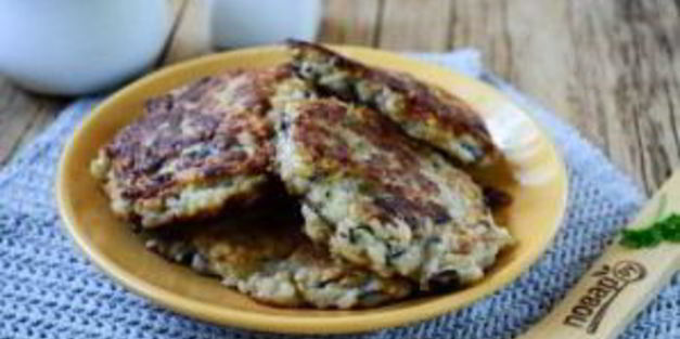 оладьи из баклажанов и картофеля