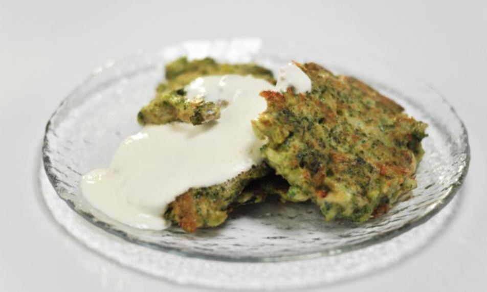 Рецепт оладьи из брокколи