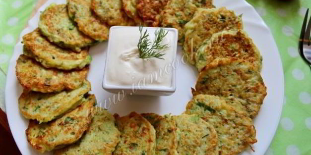 оладьи из кабачка и цветной капусты