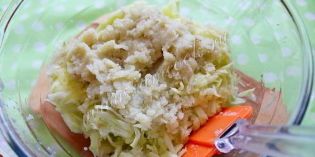 оладьи из кабачка и цветной капусты