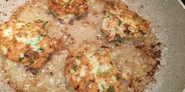 оладьи из кабачков и курицы