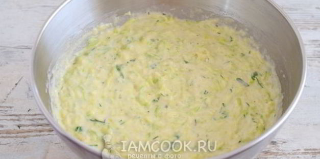 оладьи из кабачков на кефире