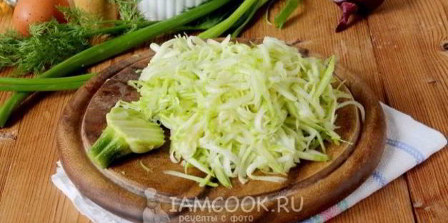 оладьи из кабачков на простокваше