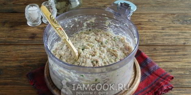 оладьи из кабачков с фаршем